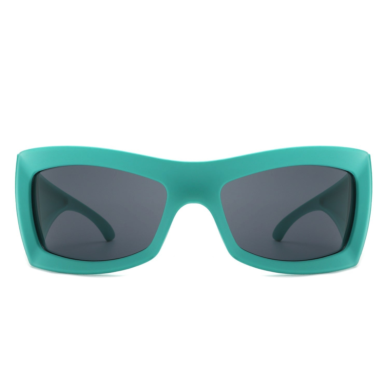 Skytalon - Square Retro Chunky Wrap Around Sunglasses