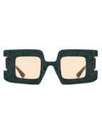 Pledge - Modern Chunky Geometric Square Fashion Sunglasses