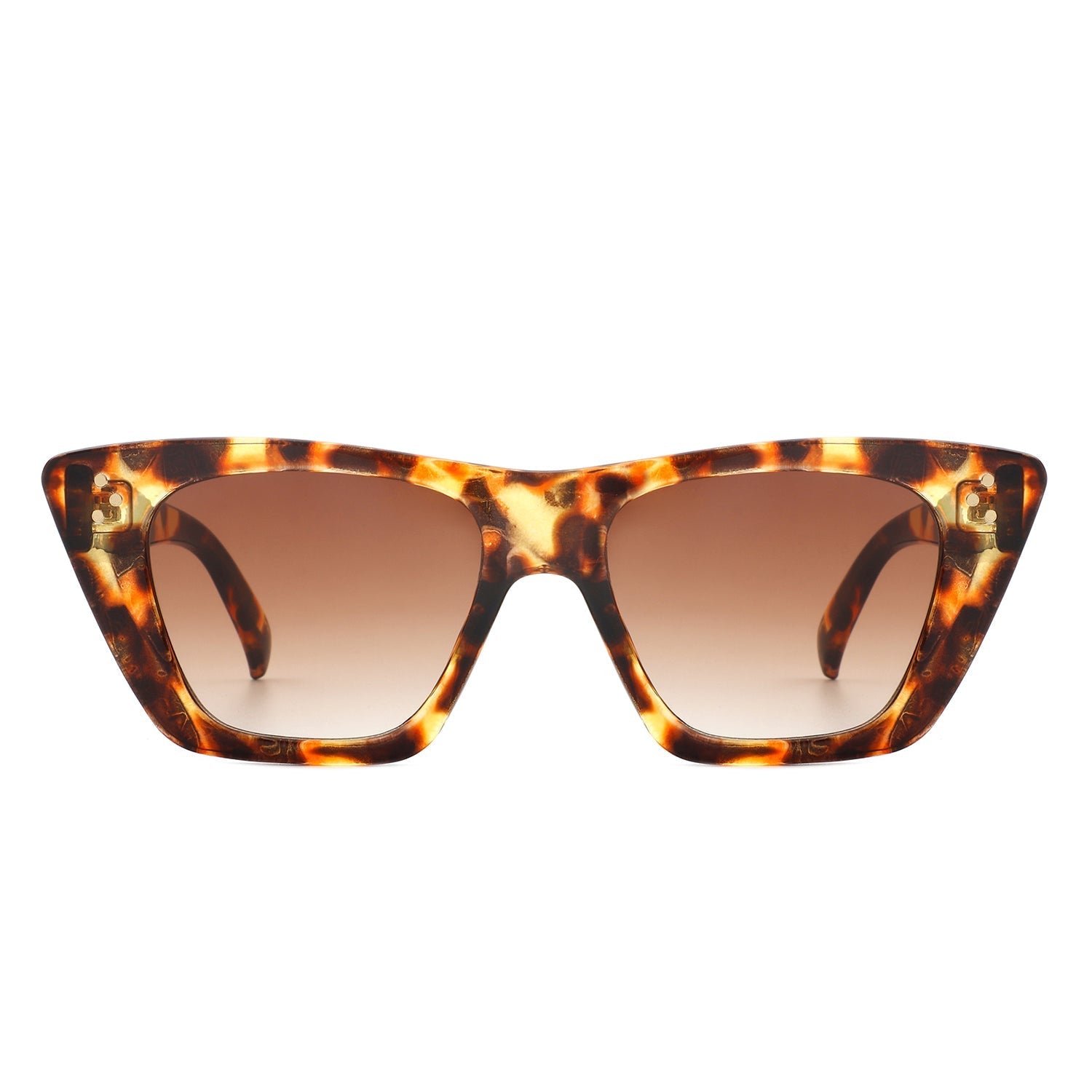 Lightnin - Women Retro Cat Eye Fashion Square Sunglasses
