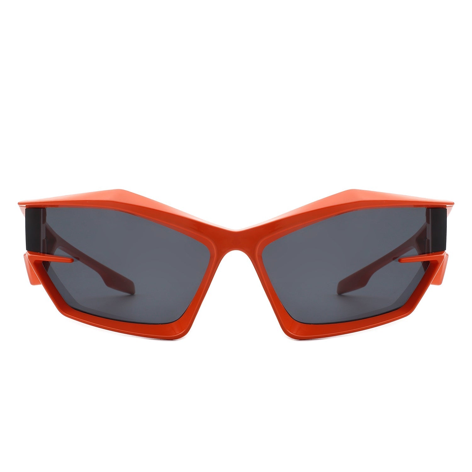 Pollich - Futuristic Rectangle Geometric Chunky Square Fashion Sunglasses