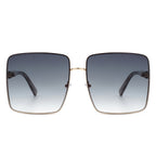 Evangely - Classic Square Tinted Fashion Oversize Women Sunglasses
