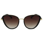 NARVA | Women Sleek Glitter Glamour Cat Eye Feline Fashion Sunglasses