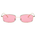 GARNER | Retro Vintage Slim Rectangle Sunglasses
