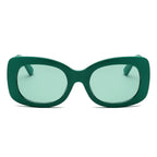 BAKU | Women Fashion Retro Rectangle Oversize Sunglasses