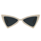 CANBERRA | Women Retro Vintage Extreme Cat Eye Sunglasses