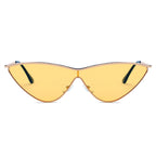 SUSTYA -  Women Fashion Tinted Cat Eye Sunglasses