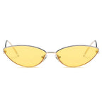 FLINT | Small True Retro Vintage Slim Metal Sunglasses