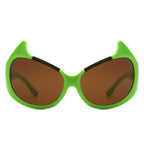 Vaelin - Round Oversize Fashion Cat Eye Sunglasses