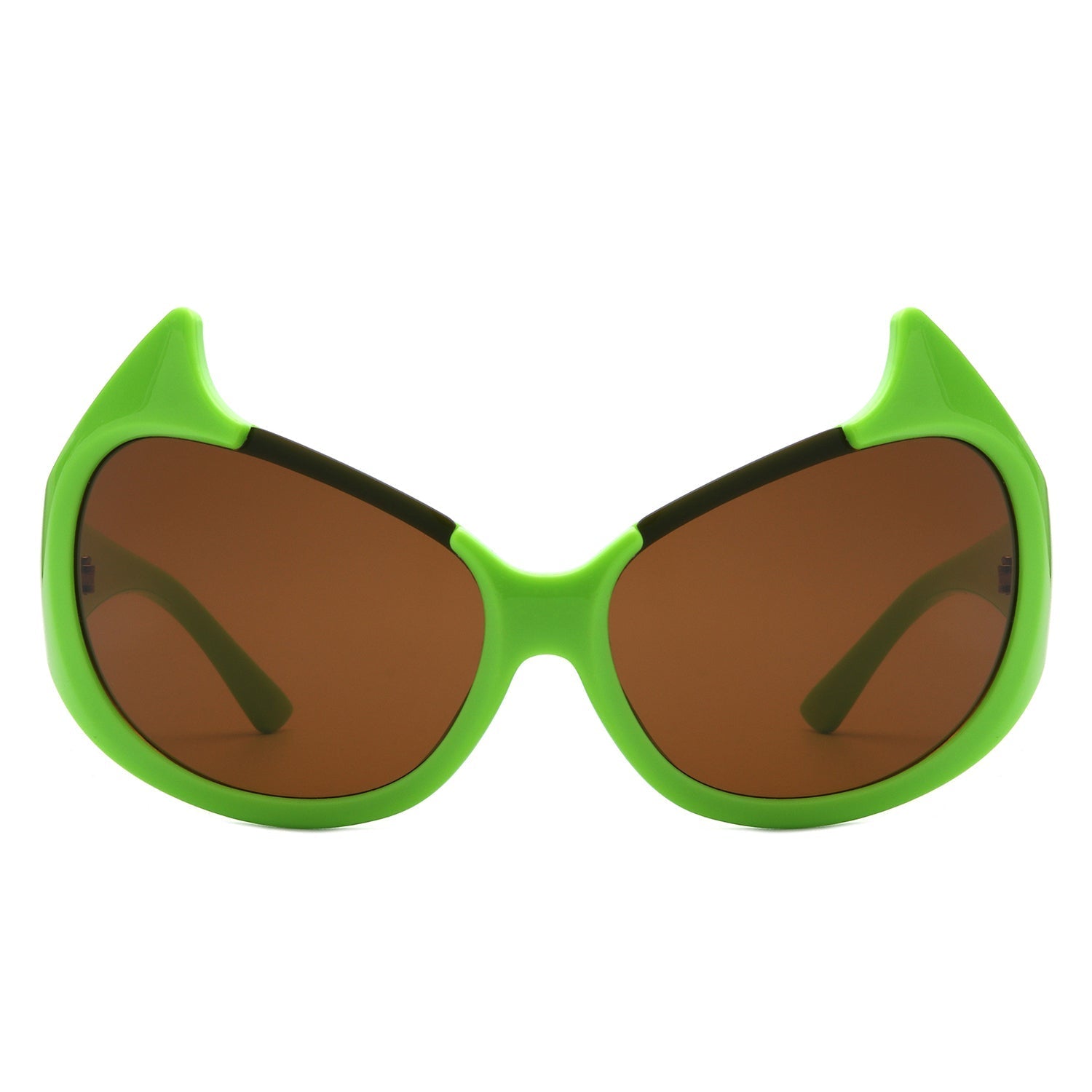 Vaelin - Round Oversize Fashion Cat Eye Sunglasses