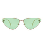 Windflow - Retro Tinted Flat Lens Fashion Cat Eye Sunglasses