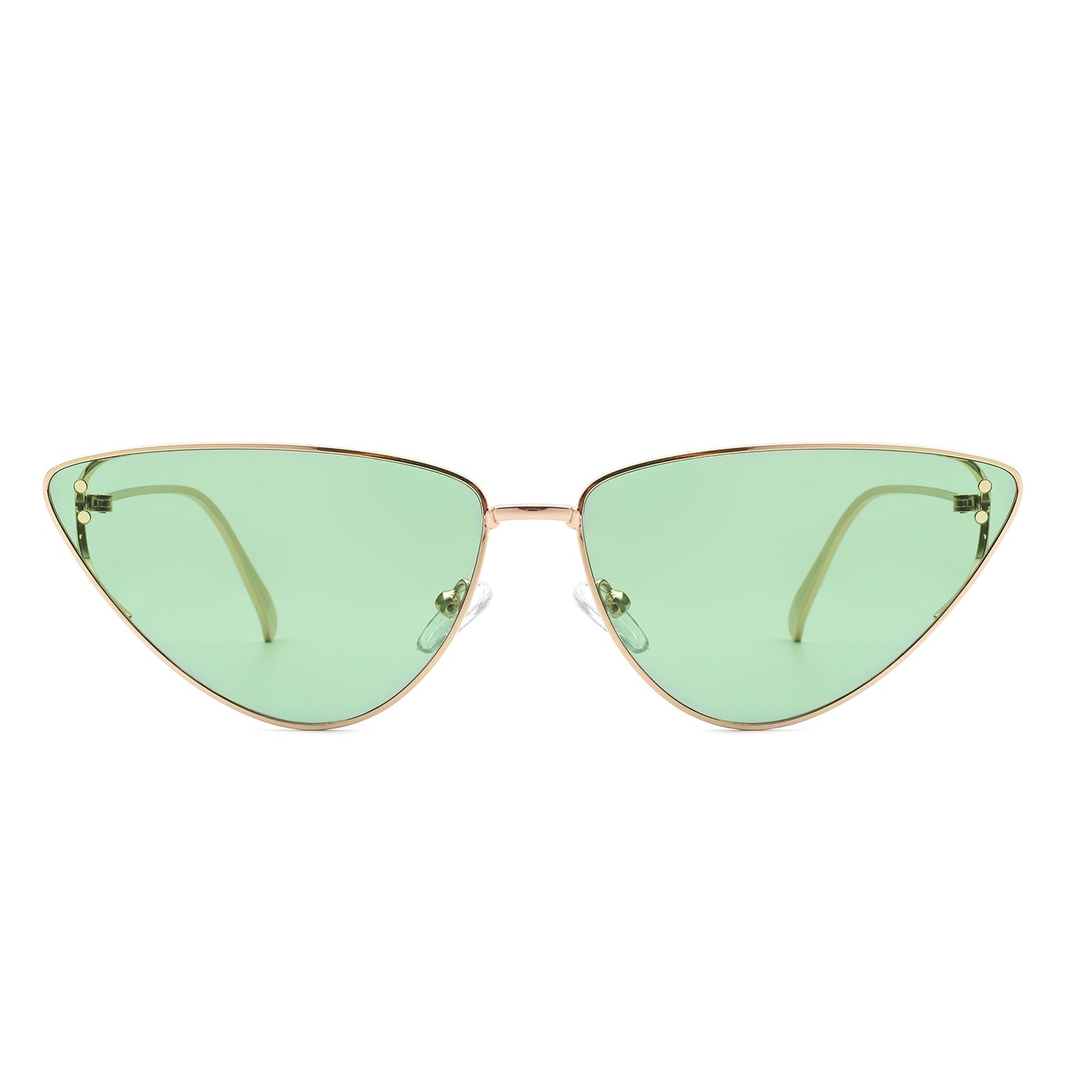 Windflow - Retro Tinted Flat Lens Fashion Cat Eye Sunglasses