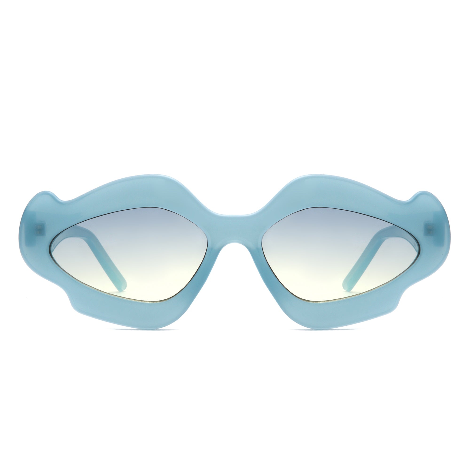 Zyrith - Geometric Wavy Designed Women's Sunglasses