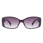 Fantasie - Rectangular Narrow Retro Tinted Fashion Square Sunglasses