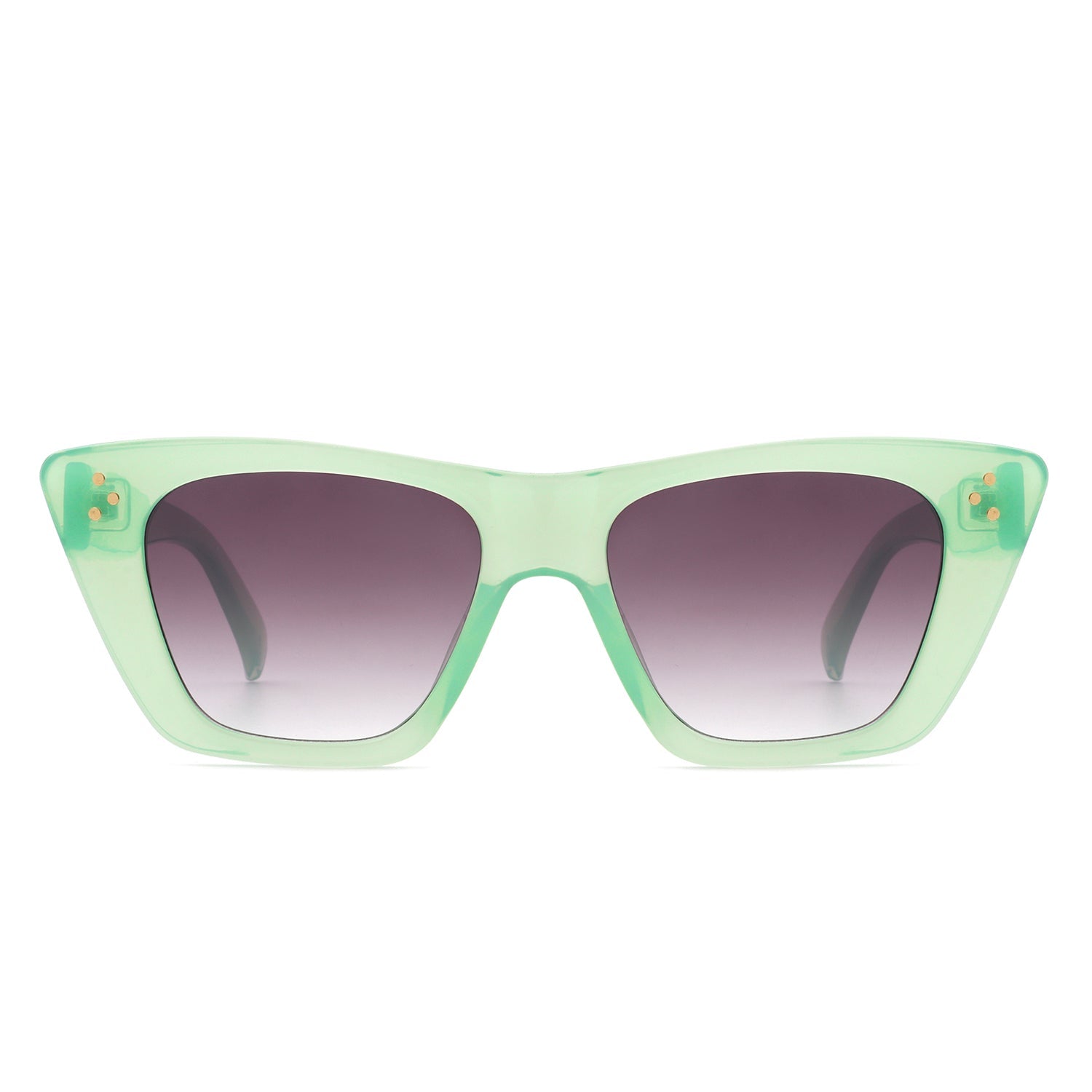 Lightnin - Women Retro Cat Eye Fashion Square Sunglasses