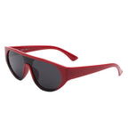 Isolde - Round Flat Top Retro Fashion Sunglasses