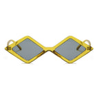 ARVADA | Women Modern Fashion Geometric Diamond Shape Sunglasses