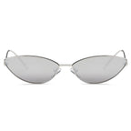 FLINT | Small True Retro Vintage Slim Metal Sunglasses