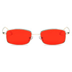 GARNER | Retro Vintage Slim Rectangle Sunglasses