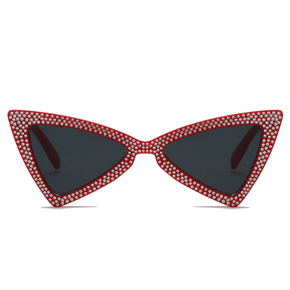 CANBERRA | Women Retro Vintage Extreme Cat Eye Sunglasses
