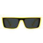 Tybalt - Retro Rectangle Square Flat Top Sunglasses