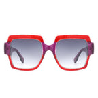 Keen - Women's Fashion Oversized Flat-Top Square Sunglasses