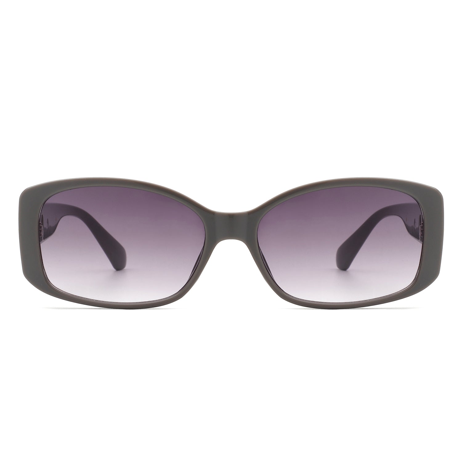 Fantasie - Rectangular Narrow Retro Tinted Fashion Square Sunglasses
