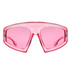 Bramble - Oversize Futuristic Square Women Fashion Sunglasses
