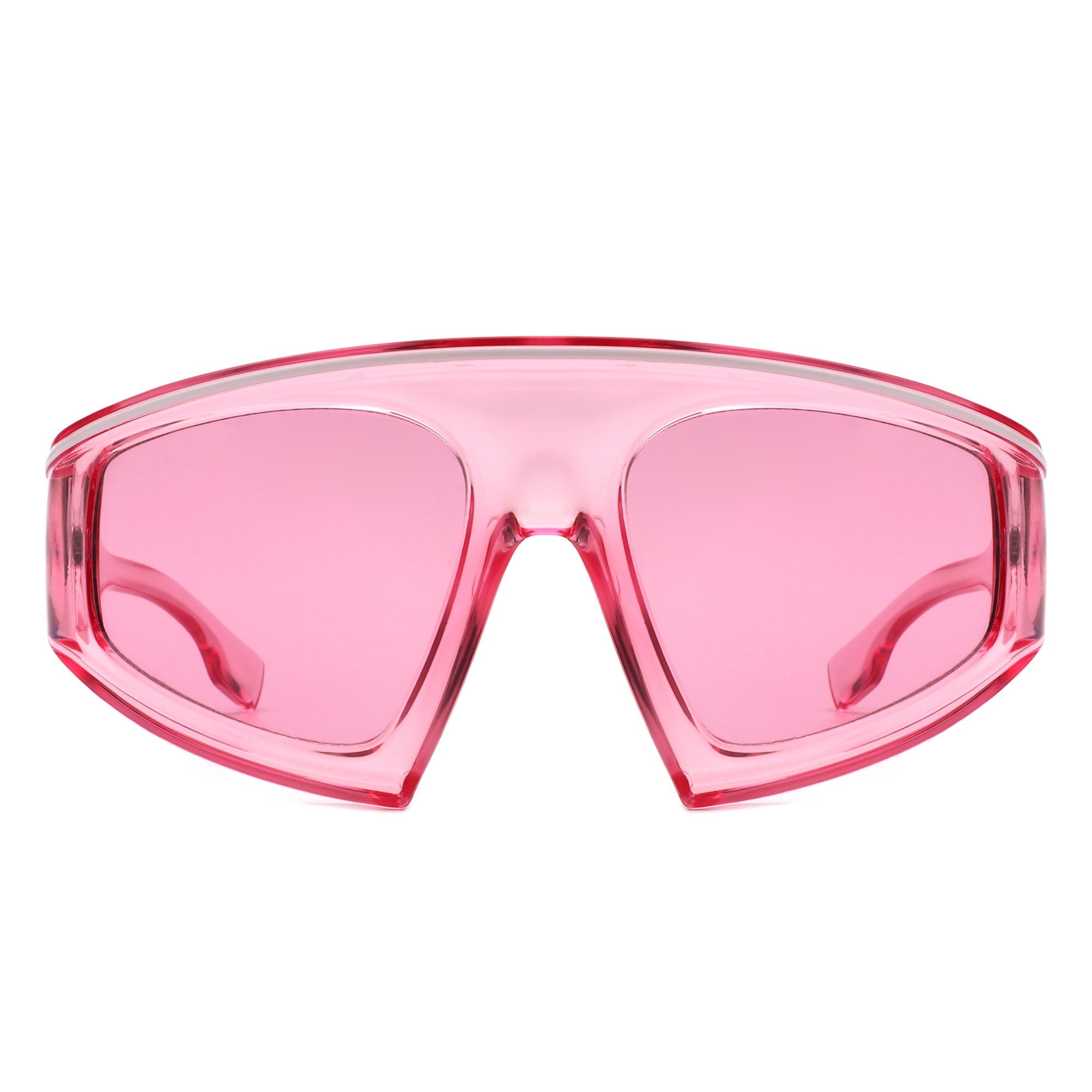 Bramble - Oversize Futuristic Square Women Fashion Sunglasses