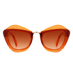 Infernia - Women Square Fashion Irregular Cat Eye Sunglasses