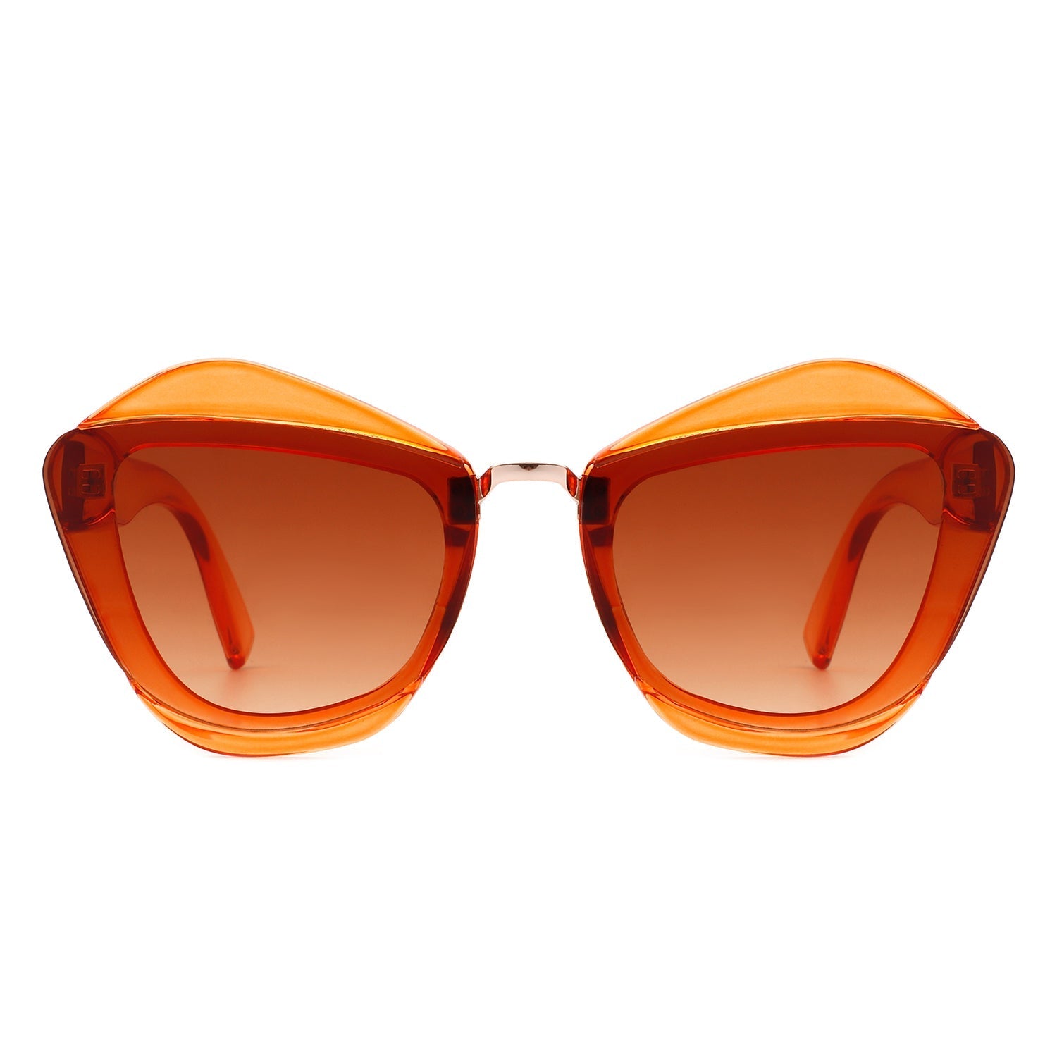 Infernia - Women Square Fashion Irregular Cat Eye Sunglasses