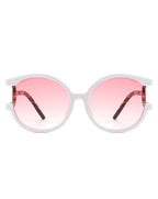 Iloria - Oversized Fashion Irregular Round Sunglasses
