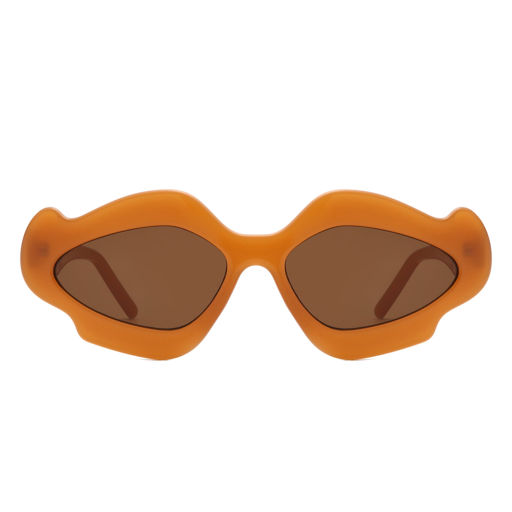 Zyrith - Geometric Wavy Designed Women's Sunglasses