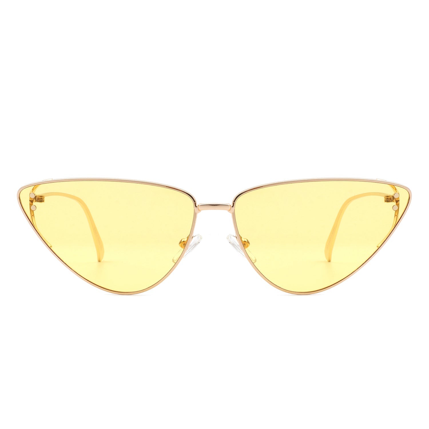 Windflow - Retro Tinted Flat Lens Fashion Cat Eye Sunglasses