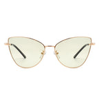Aurorion - Women Oversize Large Retro Cat Eye Fashion Sunglasses