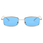 GARNER | Retro Vintage Slim Rectangle Sunglasses
