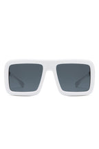 Hype - Oversized Square Flat-Top Women's Fashion Sunglasses