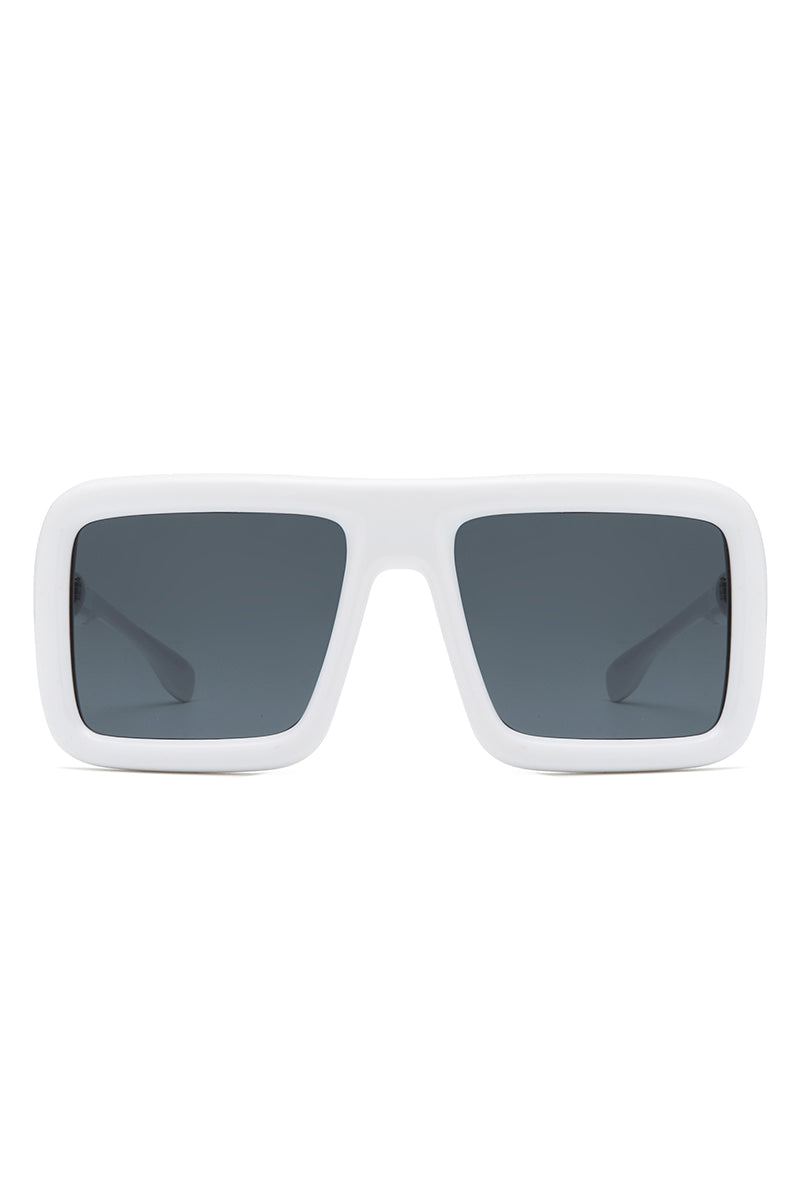 Hype - Oversized Square Flat-Top Women's Fashion Sunglasses