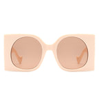 Prism - Chunky Oversized Square Fashion Luxury Sunglasses for Women