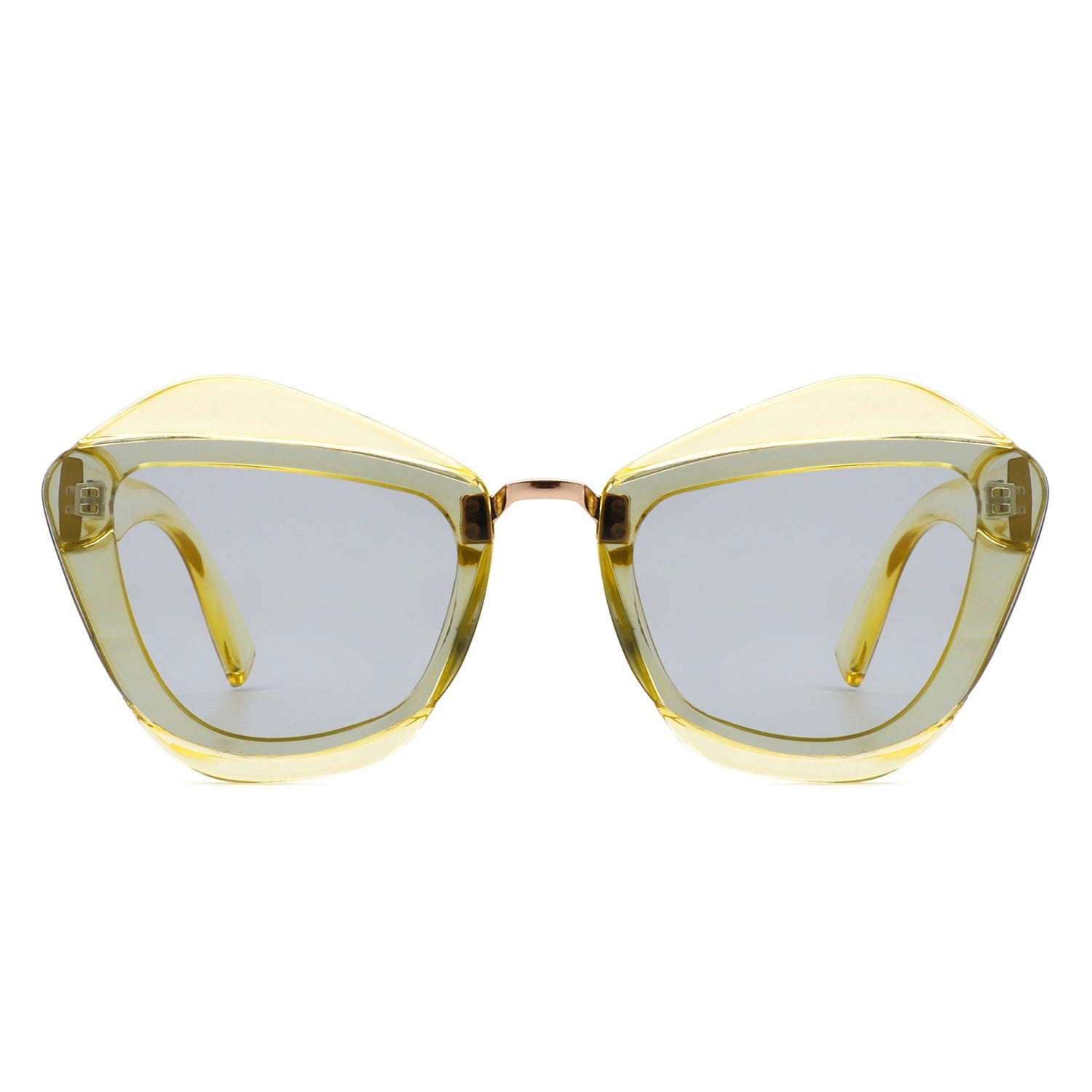 Infernia - Women Square Fashion Irregular Cat Eye Sunglasses