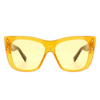 Windborn - Women Retro Square Tinted Cat Eye Fashion Sunglasses