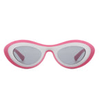 Cygnus - Oval Retro Vintage Inspired Round Tinted Fashion Sunglasses