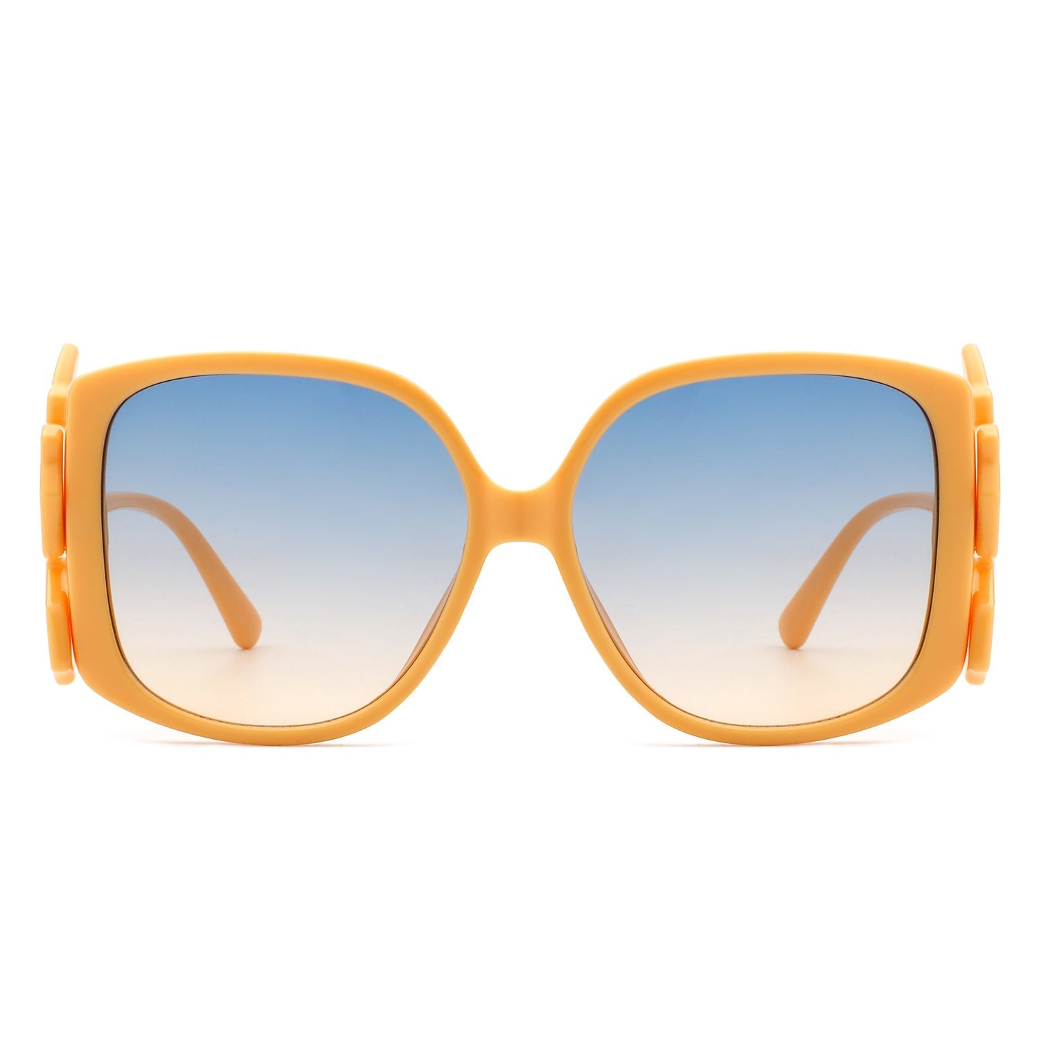 Vortexia - Oversize Irregular Frame Large Fashion Square Sunglasses