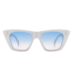 Lightnin - Women Retro Cat Eye Fashion Square Sunglasses