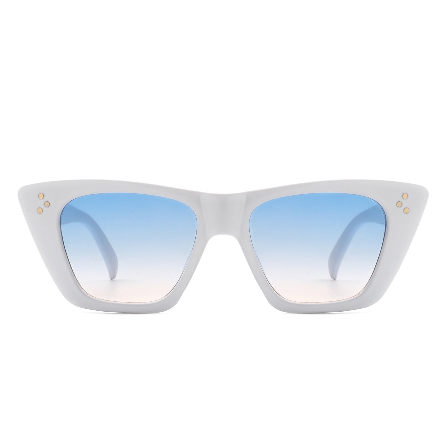 Lightnin - Women Retro Cat Eye Fashion Square Sunglasses