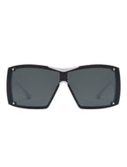 Fizz - Oversized Thick Frame Wrap-Around Women's Square Sunglasses