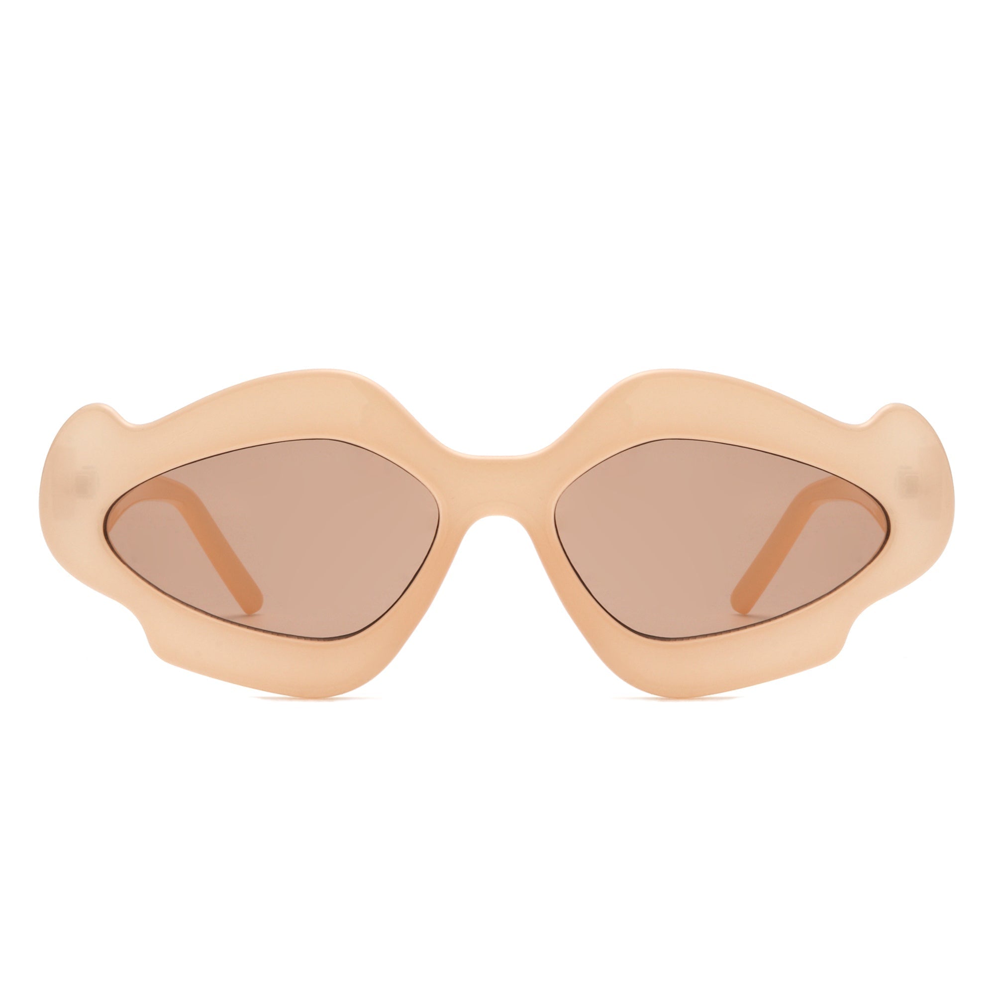 Zyrith - Geometric Wavy Designed Women's Sunglasses