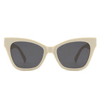 Frastyn - Irregular Oval Sporty Wrap-Around Sunglasses