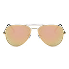 AARUS | Unisex Classic Metal Teardrop Aviator Shades Sunglasses