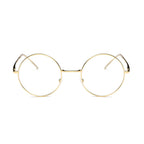 ABERDEEN | Round Clear Lens Metal Fashion Glasses Sunglasses Circle Eyewear
