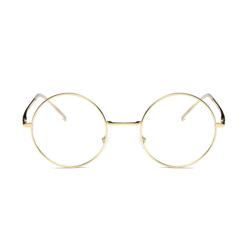 ABERDEEN | Round Clear Lens Metal Fashion Glasses Sunglasses Circle Eyewear